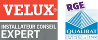 Certification Qualibat RGE et Installateur Conseil Expert Velux